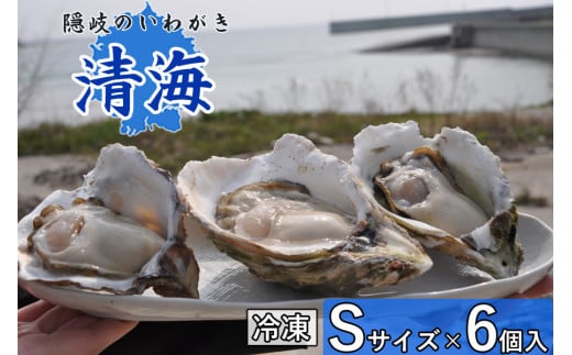 0508 隠岐のいわがき「清海」【冷凍】S 6個セット島根県隠岐の島町10000魚介・海産物貝類