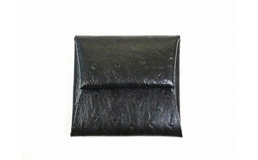 革工房いんのしま牛革オーストリッチ型押し小銭入れ【革工房いんのしま 牛革 小銭入れ】広島県尾道市12000衣類・装飾品・工芸品財布