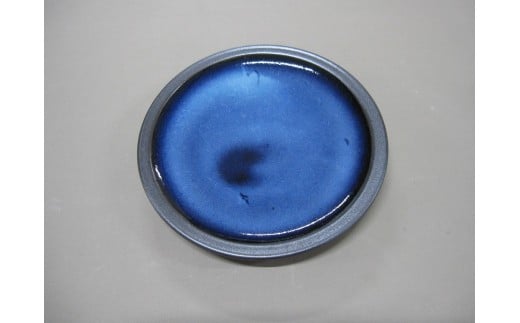 大谷焼 平丸皿【宇宙(そら)シリーズ】(森陶器) 伝統工芸 陶器 食器 インテリア おしゃれ 平皿 丸皿  大谷焼 ギフト 母の日 父の日 敬老の日 クリスマス徳島県鳴門市12000雑貨・日用品