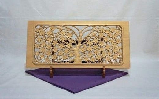 (240-001) 壁掛け(両しだれ桜) ◇徳島県石井町240000衣類・装飾品・工芸品その他 装飾品・工芸品