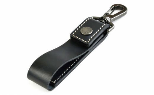 ぬめ革の時計ホルダー/Type-A(幅:20mm)ブラック(ステッチカラー:ホワイト)徳島県松茂町19000衣類・装飾品・工芸品その他 装飾品・工芸品