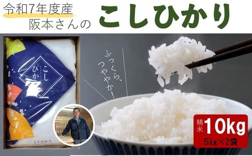 コシヒカリ 精米5kg×2袋 計10kg 令和7年産 | 久万高原町 米 新米 お米 こめ コメ 愛媛 ※2025年9月下旬頃より順次発送予定 ※離島への配送不可愛媛県久万高原町32000米・パン白米