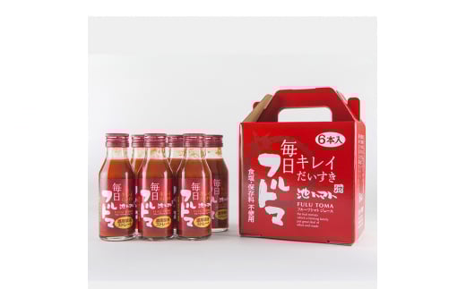 【B06058】毎日フルトマ レッド 100ml 6本箱入高知県10000お茶・飲料果汁・野菜飲料
