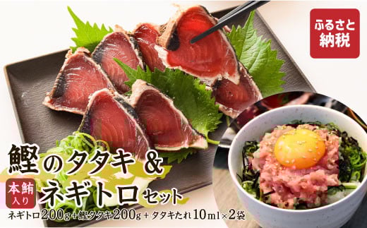本鮪入りネギトロ・鰹のタタキのセット ネギトロ200g かつおのたたき200g マグロ まぐろ まぐろたたき かつおタタキ 鰹 ねぎとろ ネギトロ丼 鮪 海鮮 詰め合わせ セット 冷凍 食品 お取り寄せ