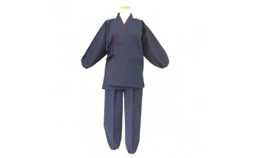 611.婦人無地作務衣 紺 M〜L福岡県筑後市40000衣類・装飾品・工芸品その他 装飾品・工芸品