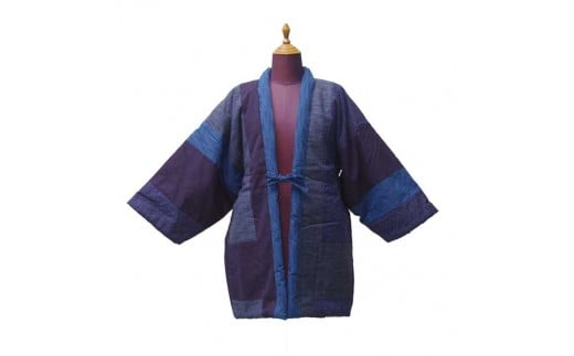 606.紳士切り替えはんてん 紺福岡県筑後市41000衣類・装飾品・工芸品その他 装飾品・工芸品
