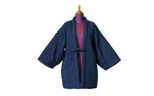 紳士グノマ柄 はんてん 紺福岡県筑後市34000衣類・装飾品・工芸品その他 装飾品・工芸品