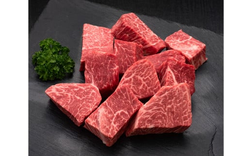 【訳あり】 博多和牛 ヒレサイコロステーキ 約600g×1パック 福岡県産 国産 牛肉 お肉福岡県筑後市30000肉牛肉