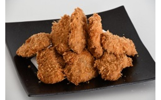BD-011 【手仕込み・精肉店のお惣菜】福岡県産チキンカツ(もも)・100g×12枚福岡県行橋市10000肉鶏肉