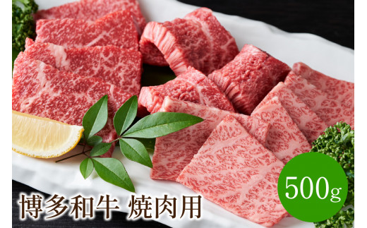 博多和牛焼肉用 500g【014-0027】福岡県中間市14000肉牛肉