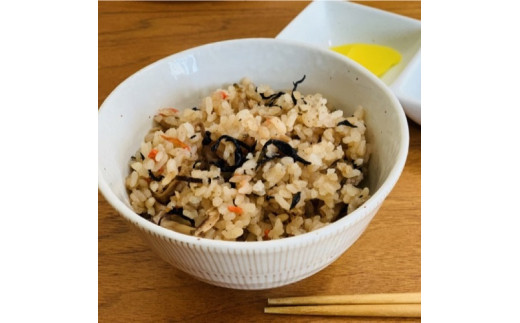 むなかた地島天然ひじきご飯の素(6袋)【道の駅】_HA0773福岡県宗像市12000魚介・海産物のり・海藻
