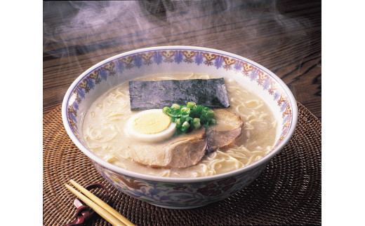 福岡県産ラー麦 生ラーメンとんこつ味10食【JAグリーンセンター本店】_HA1405福岡県宗像市10000麺ラーメン