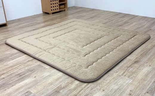 ふっくら敷モデルノ(190×240)(ベージュ) AA116福岡県大木町50000衣類・装飾品・工芸品その他 装飾品・工芸品
