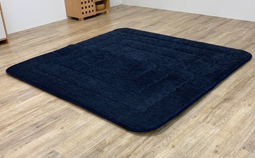 ふっくら敷モデルノ(190×240)(ネイビー) AA118福岡県大木町50000衣類・装飾品・工芸品その他 装飾品・工芸品