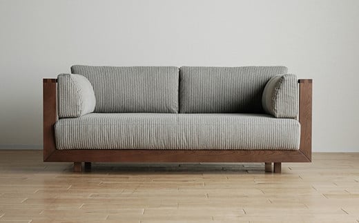 【開梱・設置】ナープ ソファ2P(170cm) TO-GY/CH AL157福岡県大木町650000衣類・装飾品・工芸品その他 装飾品・工芸品