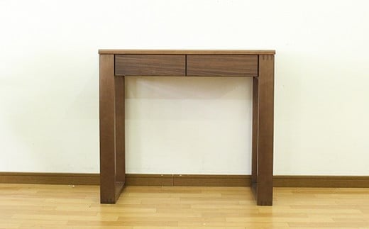 【開梱・設置】ブルーム 80cm デスク(ウォールナット)リモートワーク テレワーク AX095福岡県大木町100000衣類・装飾品・工芸品その他 装飾品・工芸品