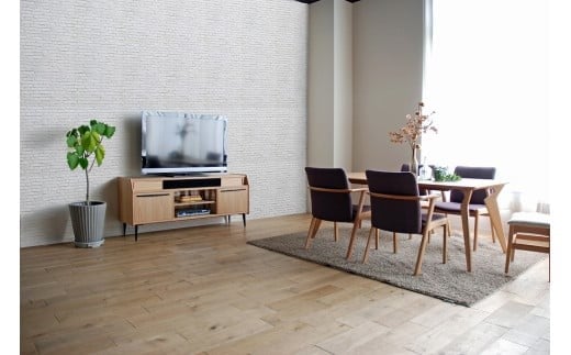 【開梱・設置】ルーデンス テレビボード 180cm ナチュラル AL237福岡県大木町400000衣類・装飾品・工芸品その他 装飾品・工芸品