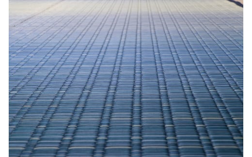 掛川織り福岡花ござ「大自然」海(3畳 174×261cm) AA307福岡県大木町70000衣類・装飾品・工芸品その他 装飾品・工芸品