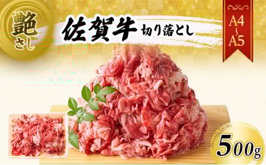 佐賀牛 艶さし!【A4〜A5】佐賀牛切り落とし 500g 肉 お肉 牛肉 和牛 牛 ※配送不可:離島佐賀県鳥栖市11000肉牛肉
