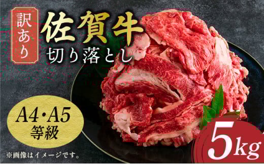 艶さし!訳あり!【A4〜A5】 佐賀牛切り落とし 5kg (500g×10p)/ 佐賀牛 国産牛 大町町 贈り物 ギフト 佐賀県 冷凍 牛肉 牛丼 カレー 肉じゃが佐賀県大町町60000肉牛肉