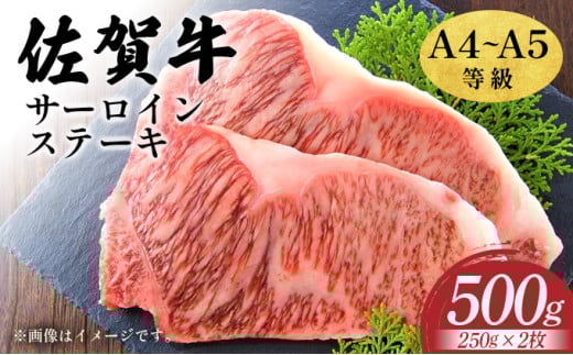 艶さし!【A4〜A5】佐賀牛サーロインステーキセット 500g(250g×2枚)佐賀県大町町16000肉牛肉