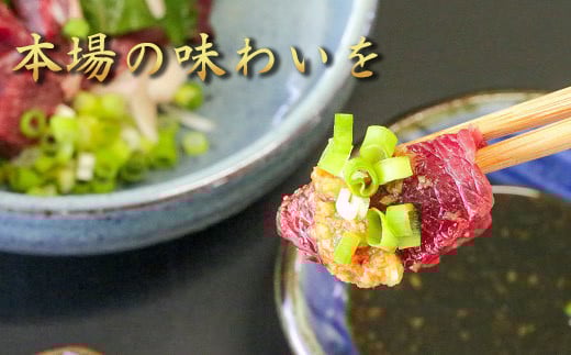 赤身馬刺し詰合せセット 上赤身400g 特上赤身100g熊本県南関町24000肉ジビエ