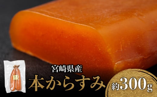 宮崎県産本からすみ 約300g_M017-022_01宮崎県宮崎市129000魚介・海産物その他 魚介・海産物