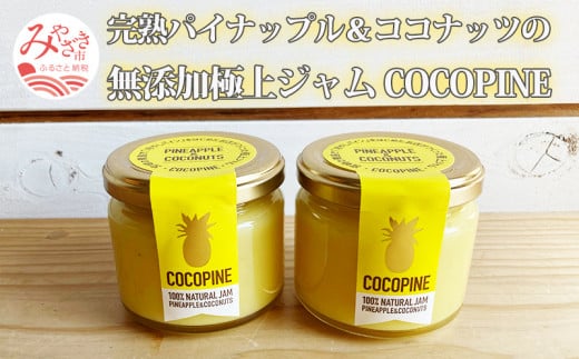 完熟パイナップル&ココナッツジャム COCOPINE_M213-004宮崎県宮崎市11000鍋セット・総菜・加工食品ジャム・はちみつ