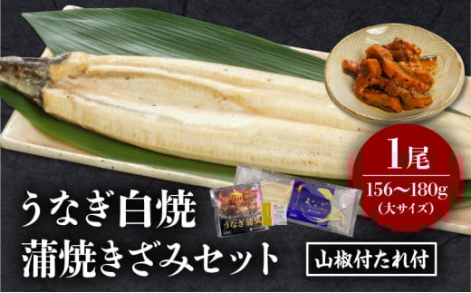 《2025年11月発送予定》うなぎ白焼(大サイズ)・きざみセット_M069-021-nov宮崎県宮崎市16000魚介・海産物うなぎ