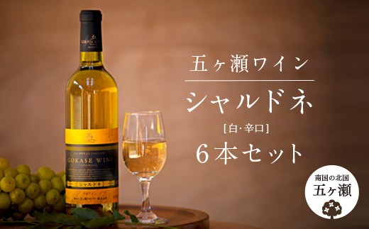 五ヶ瀬 ワイン シャルドネ( 白 ・辛口 )6本セット | お酒 ワイン さけ 酒 アルコール 飲料 飲み物 宮崎 五ヶ瀬宮崎県五ヶ瀬町50000酒・アルコールワイン