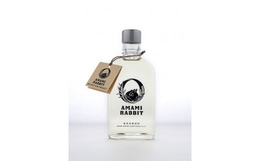 【世界自然遺産登録記念】 奄美群島特産【奄美黒糖焼酎】「AMAMI-RABBIT」25度 200ml鹿児島県大和村6000酒・アルコール焼酎