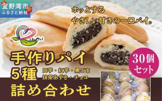 手作りパイ5種の詰め合わせ30個セット沖縄県宜野湾市13000菓子・スイーツその他 洋菓子