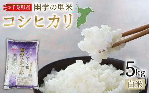 令和7年産 米 幽学の里米 コシヒカリ 5kg 精米 国産 千葉県産コシヒカリ 炊飯 おにぎり 米 お米 おこめ 白米 コメ ライス ご飯 備蓄 すし米コンテスト・国際大会 特Aランク賞受賞 ギフト プレ