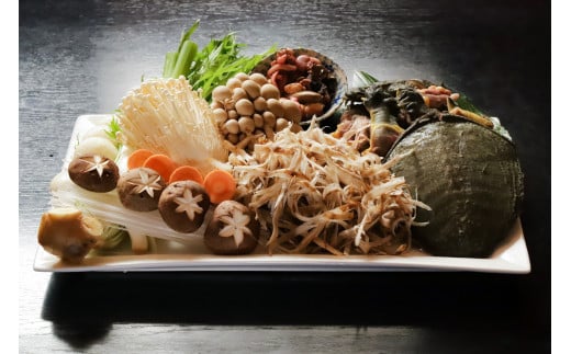 美容にも健康にもバッチリ! コラーゲンたっぷり 「すっぽん鍋セット」 4人前 (野菜付き) _S50岡山県勝央町120000鍋セット・総菜・加工食品カレー・シチュー