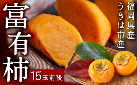 【先行予約】柿屋うちやま 富有柿 15玉前後 2025年11月中旬から12月上旬 出荷予定福岡県うきは市16000果物・フルーツその他 果物・フルーツ