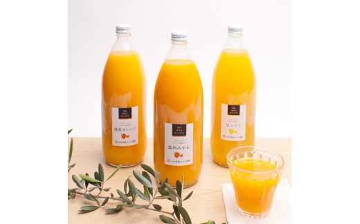無添加・有田のジュース詰合せ1000ml×3本・3種【ikd104A】和歌山県北山村13000お茶・飲料果汁・野菜飲料