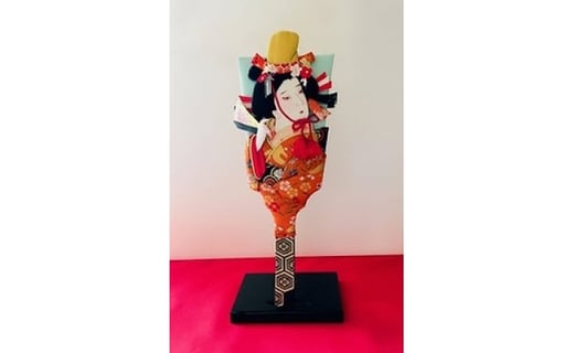 伝統工芸 博多おきあげ(押絵)羽子板「道成寺」福岡県福岡市74000衣類・装飾品・工芸品その他 装飾品・工芸品