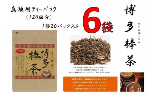 博多棒茶6袋セット福岡県福岡市10000お茶・飲料お茶