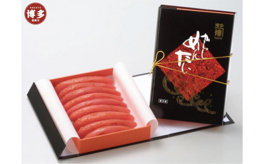 博多名物 辛子明太子 黒箱〈450g〉めんたいこ 明太子 辛子明太子 博多 明太 魚卵 海鮮 人気 便利 おすすめ ランキング お取り寄せグルメ ご飯のお供 お土産 九州 博多名物 福岡 贈り物 贈答品