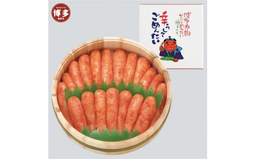 博多名物 無着色辛子明太子1k木樽入り福岡県福岡市36000魚介・海産物明太子・その他魚卵
