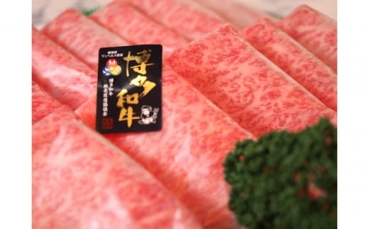 博多和牛特選ロース すき焼きしゃぶしゃぶ500g福岡県福岡市20000肉牛肉