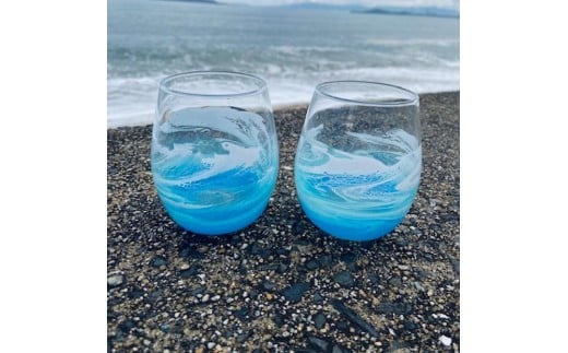 【福岡市】オーシャングラス 1個 330ml【ピンク系】福岡県福岡市12000雑貨・日用品食器・グラス