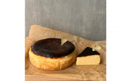 【福岡市内製造】Basque『バスク』チーズケーキ ホール4号福岡県福岡市11000菓子・スイーツケーキ・カステラ