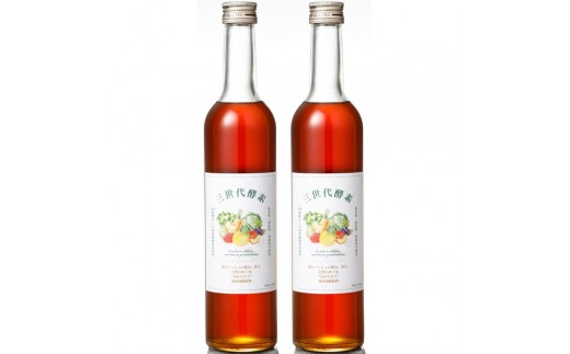 三世代酵素(福岡市返礼品) 1本500ml×2本セット福岡県福岡市57000鍋セット・総菜・加工食品その他 鍋セット・総菜・加工食品