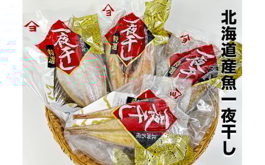 干物専門店かぶらぎ水産の北海道産魚一夜干し4品セット(J0030)北海道広尾町13000魚介・海産物干物