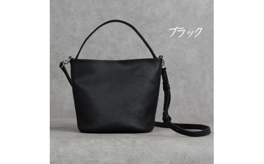 バケットバッグ Liete ブラック 日本製 革製品 本革 レザー 手作り兵庫県福崎町95000衣類・装飾品・工芸品鞄・バッグ