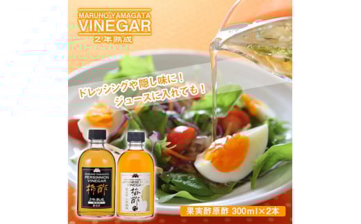 果実酢原酢2本セット SA0834山形県酒田市10000調味料・油酢