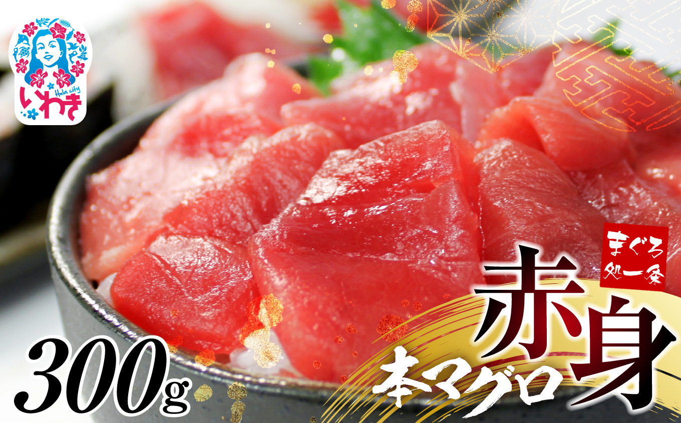 【単品】本マグロ赤身300g 解凍レシピ付 1サクずつ真空包装【DG009】|いわき市 ふるさと納税 株式会社東日本貿易 鮪 本鮪 本まぐろ マグロ 刺し身 さしみ さかな 海鮮 寿司 解凍レシピ付福