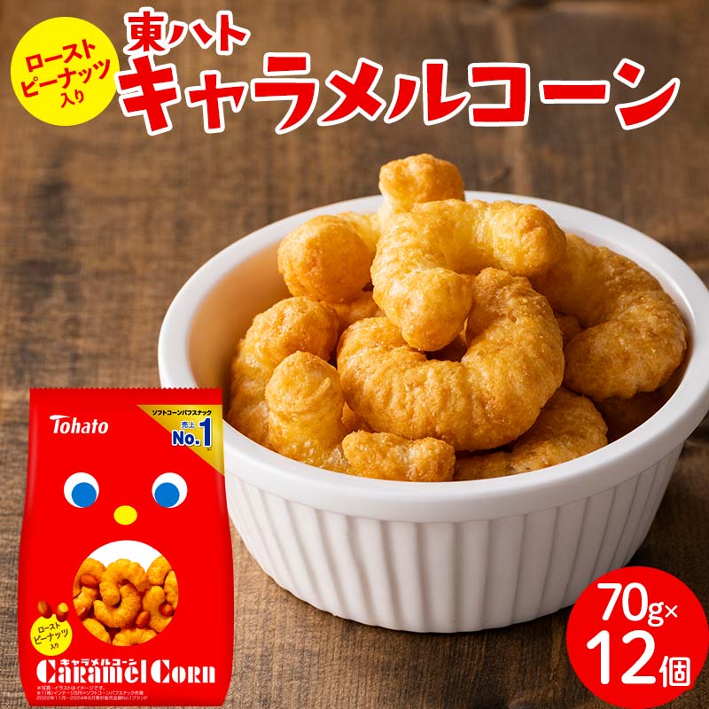 東ハト キャラメルコーン 70g×12個 スナック菓子 FAA-205埼玉県三芳町11000菓子・スイーツ