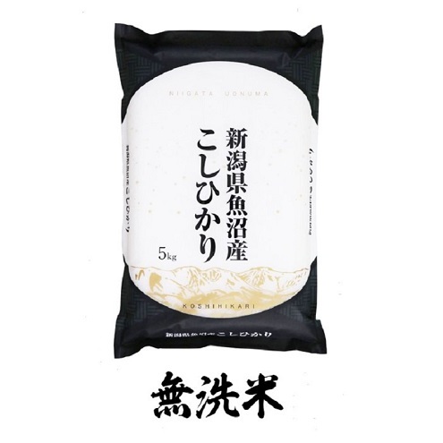 【令和6年産】魚沼産コシヒカリ 無洗米 5kg×全6回 お米 コメ 新潟県十日町市111000米・パン無洗米